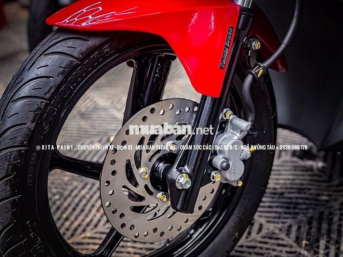 Honda Air Blade Fi Up Thái 2013 Đỏ Đen