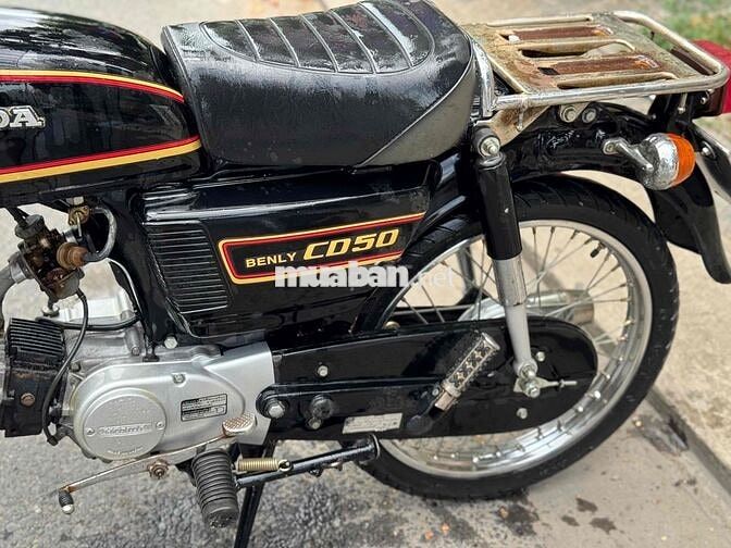 Honda CD50 Đen Nhật Bản