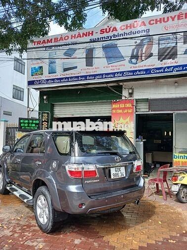 Toyota Fortuner V 2009 Xám Tự động 2 Cầu Trước Sau