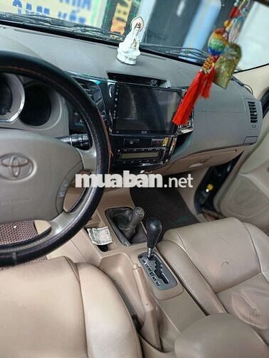 Toyota Fortuner V 2009 Xám Tự động 2 Cầu Trước Sau