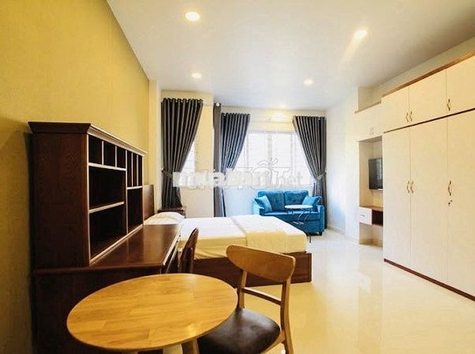 7tr7 Căn hộ cao cấp 1 phòng ngủ ban công máy giặt riêng Nguyễn Cửu Vân