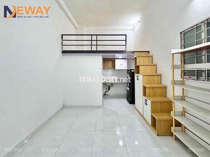 CHO THUÊ DUPLEX CỬA SỔ THOÁNG - FULL NỘI THẤT - KHU HOÀNG HOA THÁM