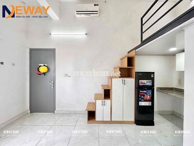 CHO THUÊ DUPLEX CỬA SỔ THOÁNG - FULL NỘI THẤT - KHU HOÀNG HOA THÁM