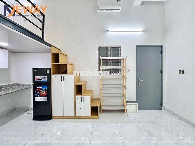 CHO THUÊ DUPLEX CỬA SỔ THOÁNG - FULL NỘI THẤT - KHU HOÀNG HOA THÁM