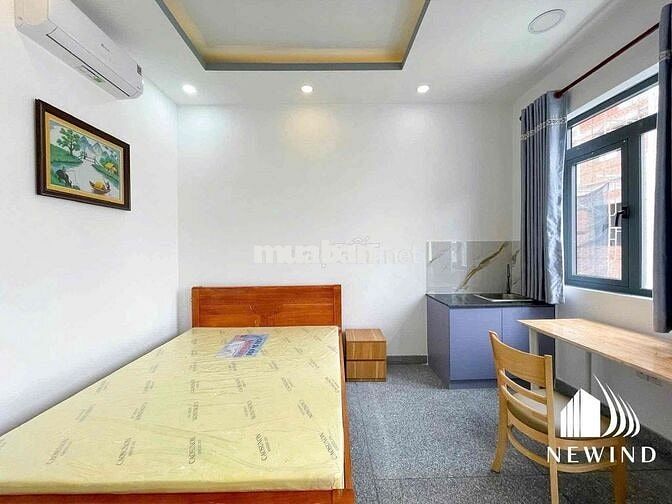 CHO THUÊ CHDV DẠNG STUDIO BAN CÔNG ĐẦY ĐỦ NỘI THẤT NGAY KCX KẾ ĐH UFM