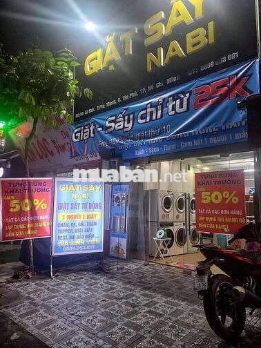 Tuyển nv giặt sấy PARTIME 4 Tiếng TÂN PHÚ