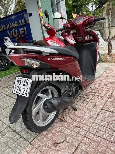 Honda Vision 2018 màu Đỏ Đô ( cs 2 )