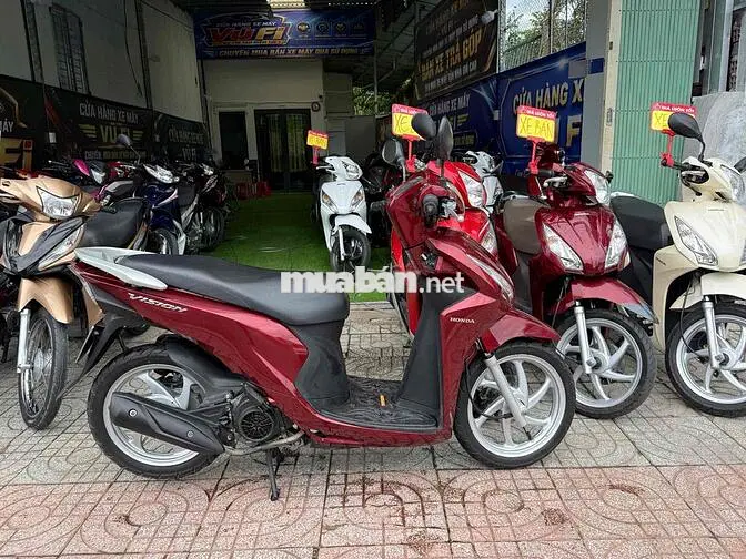 Honda Vision 2018 màu Đỏ Đô ( cs 2 )