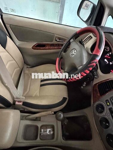 Toyota Innova G 2007 Số sàn Bạc