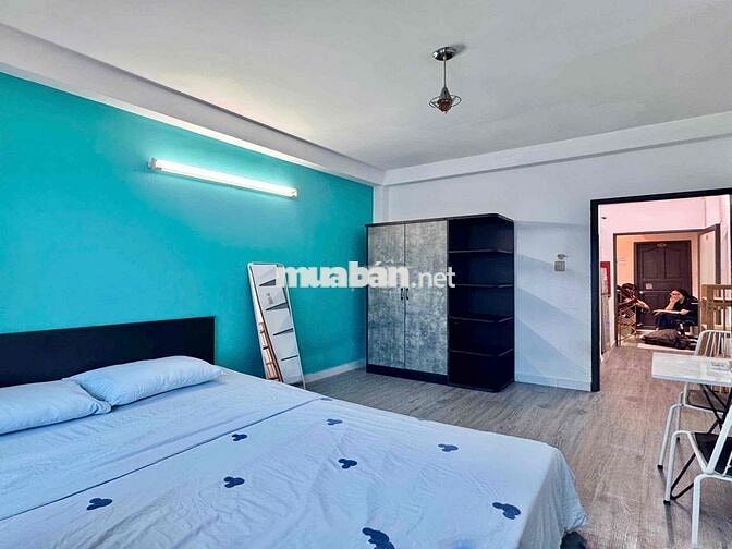 Studio Tách Bếp Ban Công ngay Phường Bến Thành