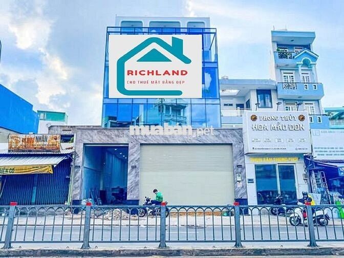 🏢 Cho thuê nhà 229 Nguyễn Oanh, Gò Vấp, DT 10x22m, hầm, trệt, 1L, 4L