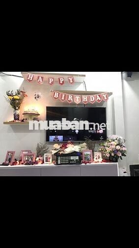 Cho thuê nhà nguyên căn 1 trệt 2 lầu ngay công viên gia định giá 10tr
