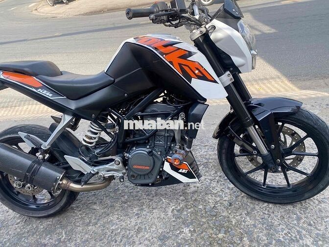 KTM Duke 125 Trắng Cam Đen