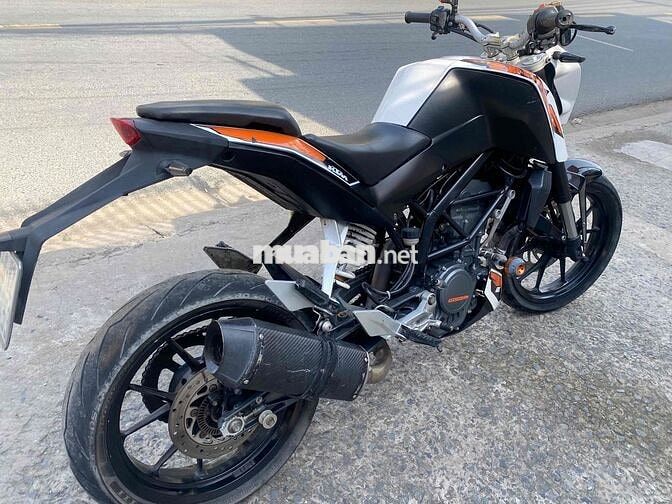 KTM Duke 125 Trắng Cam Đen