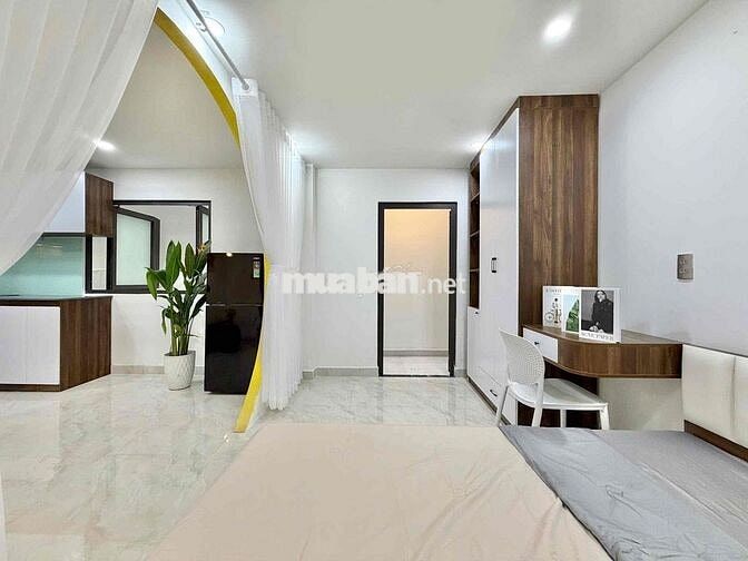 1PN TÁCH BẾP CUỐI THÁNG TRỐNG LẠI, FULL NỘI THẤT CÓ SÂN SAU RỘNG RÃI