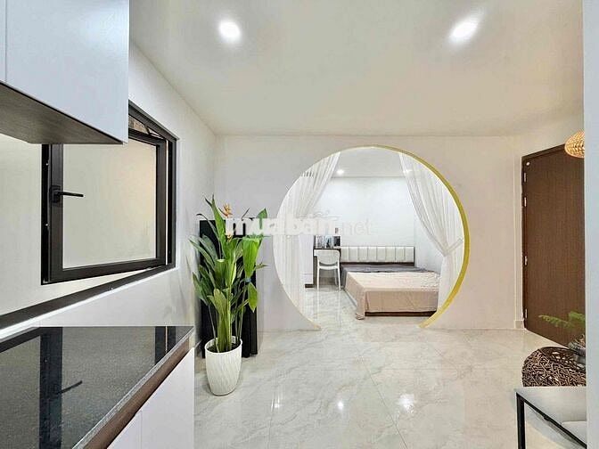 1PN TÁCH BẾP CUỐI THÁNG TRỐNG LẠI, FULL NỘI THẤT CÓ SÂN SAU RỘNG RÃI