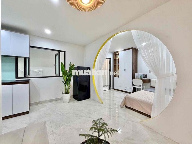 1PN TÁCH BẾP CUỐI THÁNG TRỐNG LẠI, FULL NỘI THẤT CÓ SÂN SAU RỘNG RÃI