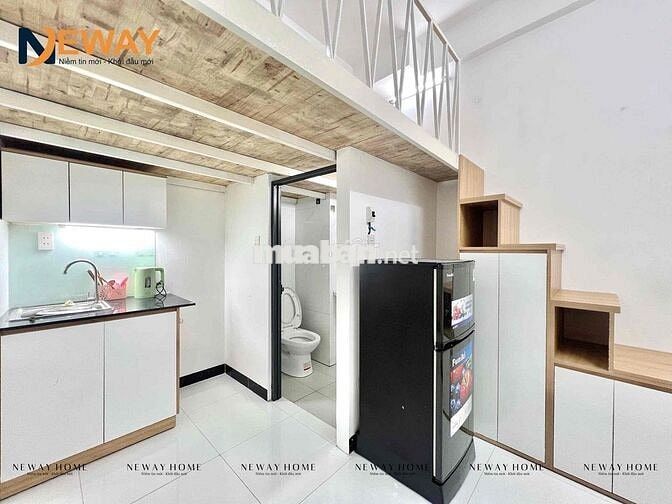 CĂN HỘ SINH VIÊN DUBLEX FULL NỘI THẤT GẦN VLU - IUH - HVU -CV LÀNG HOA