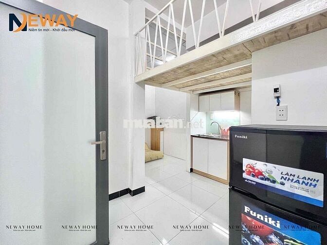 CĂN HỘ SINH VIÊN DUBLEX FULL NỘI THẤT GẦN VLU - IUH - HVU -CV LÀNG HOA