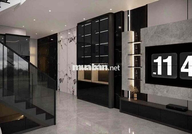 NHÀ ĐẸP 1 TRỆT 2 LẦU – GẦN NGUYỄN TRI PHƯƠNG, NỘI THẤT CAO CẤP