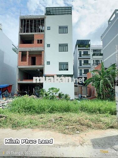 ĐẤT 5x12M  ĐƯỜNG 8M  XÂY 6 TẦNG  HOÀNG QUỐC VIỆT QUẬN 7