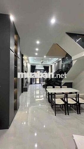 NHÀ ĐẸP 1 TRỆT 2 LẦU – GẦN NGUYỄN TRI PHƯƠNG, NỘI THẤT CAO CẤP