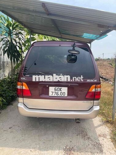 Toyota Zace GL 2004 Số sàn Đỏ mận