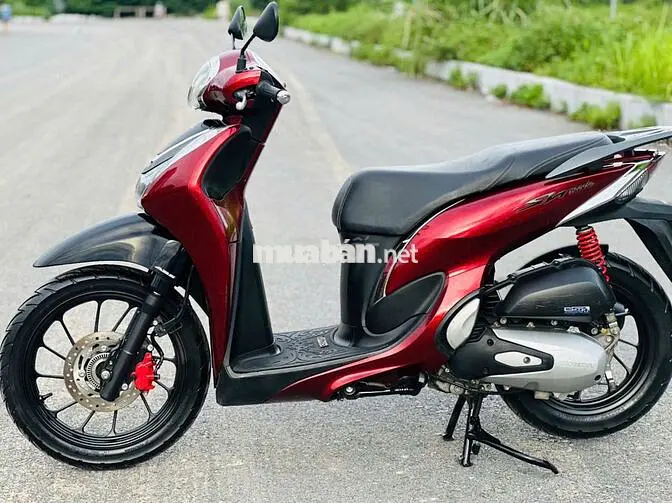 Honda SH Mode màu Đỏ phanh abs biển 29 