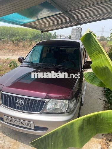 Toyota Zace GL 2004 Số sàn Đỏ mận