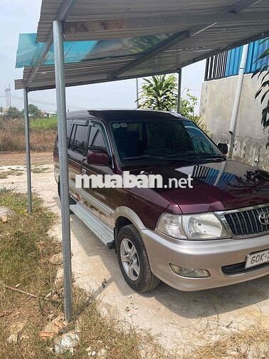 Toyota Zace GL 2004 Số sàn Đỏ mận
