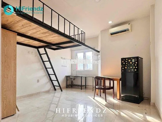 trống sẵn phòng gác Full Nội thất máy giặt riêng , Trần Hưng Đao Q5