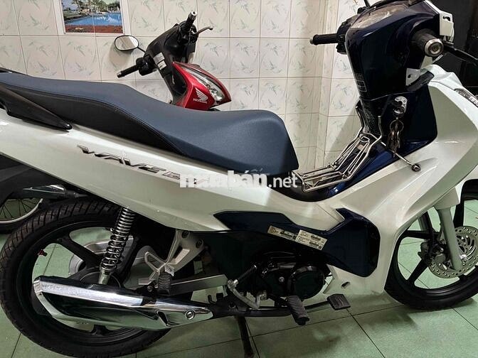 Honda Wave Thái 125i 2024 Xanh trắng 5700km