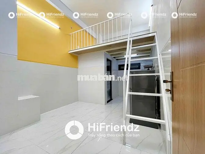 CĂN HỘ CÓ GÁC FULL NT - BẢO VỆ 24/7 - THANG MÁY - NGAY SÁT ĐẦM SEN