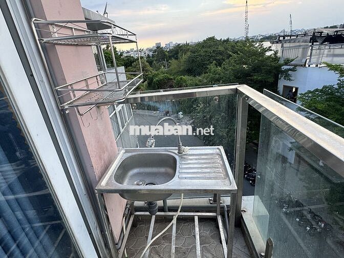 Phòng Bình Lợi, full nội thất, có ban công lớn, gần ĐH Văn Lang