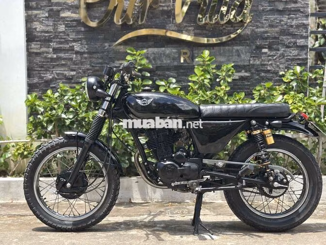 SYM Wolf 125 côn tay màu Đen
