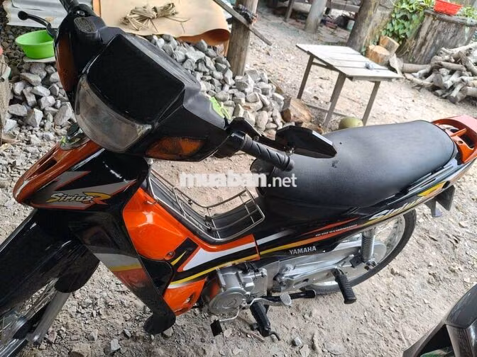 Yamaha Sirius Đen cam Xe số