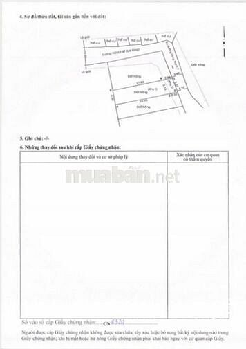Chính chủ cần bán đất Đông Thanh Hóc Môn gần chợ Gấu