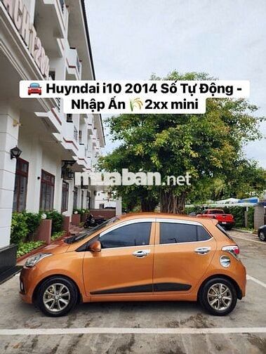 Hyundai i10 2014 Số tự động Cam 100000 km
