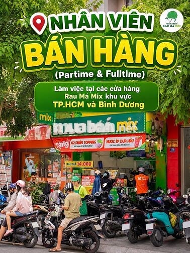 [Dĩ An - BD] Nhân viên bán hàng