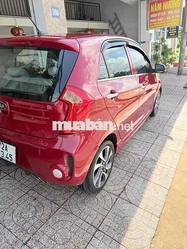 Kia Morning 2017 Tự động Đỏ