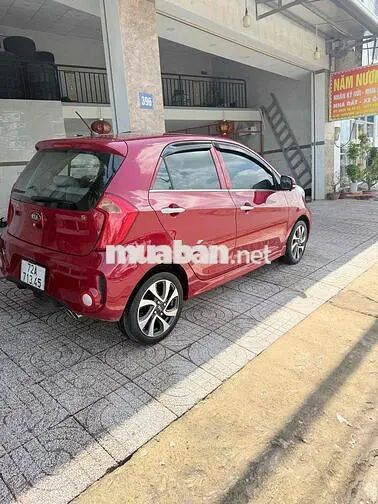 Kia Morning 2017 Tự động Đỏ