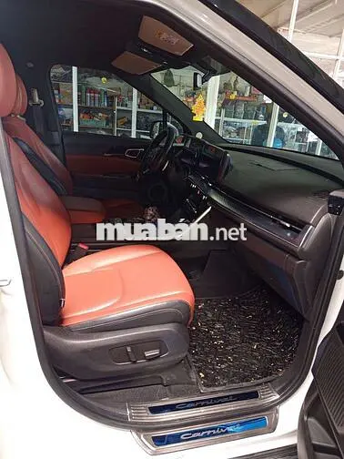 Kia Carnival Premium 2022 Trắng 7 chỗ Dầu 445000km