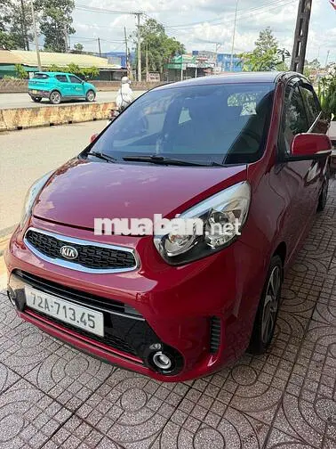 Kia Morning 2017 Tự động Đỏ