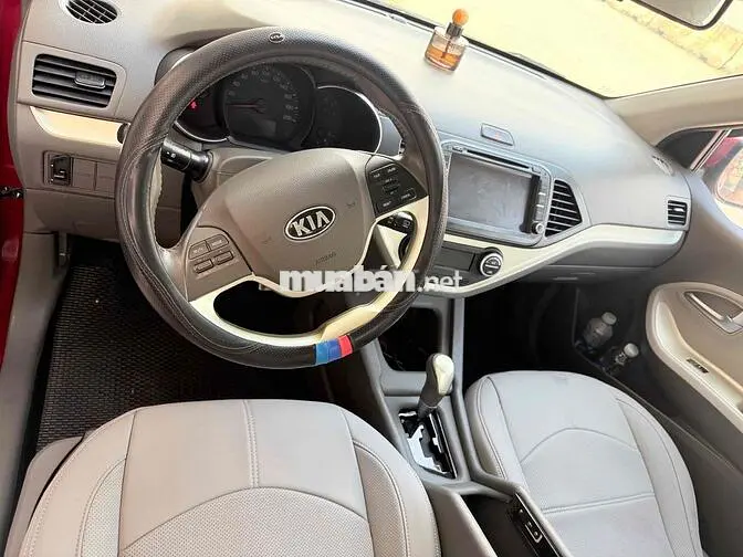 Kia Morning 2017 Tự động Đỏ