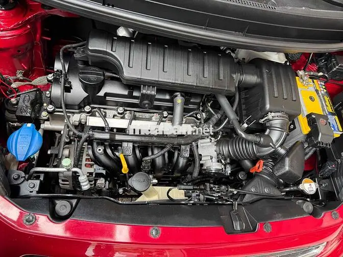 Kia Morning 2017 Tự động Đỏ