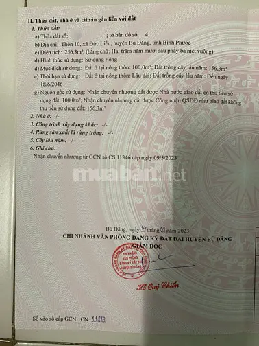 Bán Đất gần Thác Mơ-TP Đồng Nai