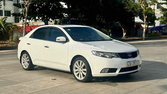 Kia Cerato AT 2010 Trắng 120.000km