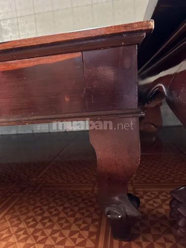 BÁN PHẢN GỖ GÕ ĐỎ CỔ – 2,15m x 1,55m – HÀNG GIA ĐÌNH SỬ DỤNG