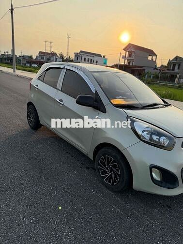 Kia Morning Van 2012 Số tự động màu Kem