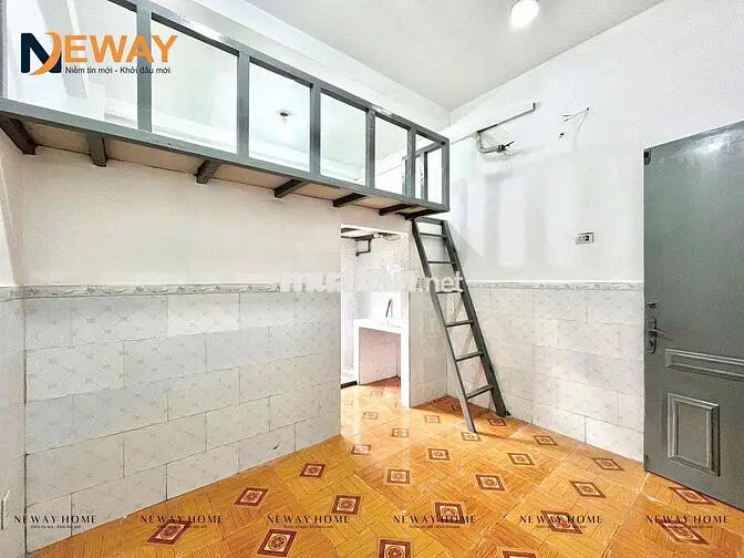 Phòng trọ có gác đi bộ qua đại học Văn Hiến